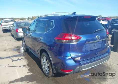 2017 Nissan Rogue Sv из США, поврежденный, VIN 5N1AT2MV1HC825841